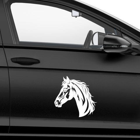 Pferdekopf Aufkleber Nr. 84 - Beispielansicht