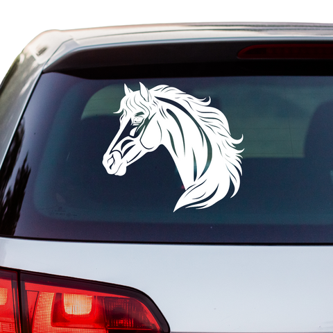 Pferdekopf Aufkleber Nr. 86 - Beispielansicht