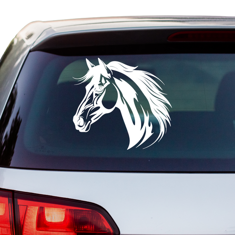 Pferdekopf Aufkleber Nr. 88 - Beispielansicht