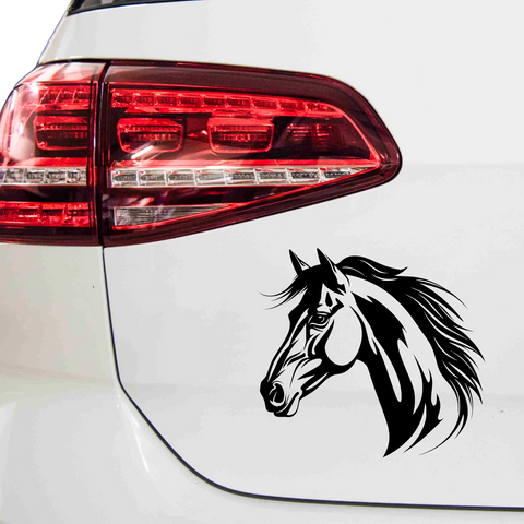 Pferdekopf Aufkleber Nr. 88 - Beispielansicht