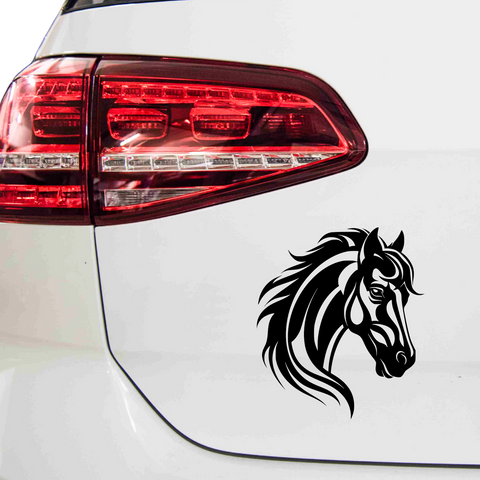 Pferdekopf Aufkleber Nr. 89 - Beispielansicht