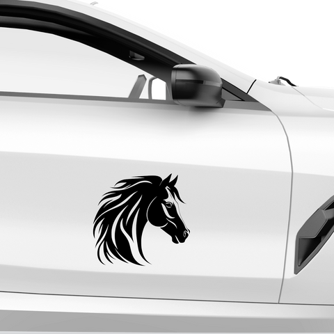 Pferdekopf Aufkleber Nr. 93 - Beispielansicht