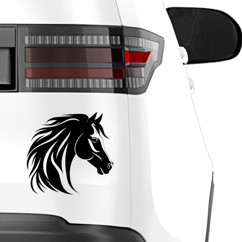 Pferdekopf Aufkleber Nr. 93 - Beispielansicht