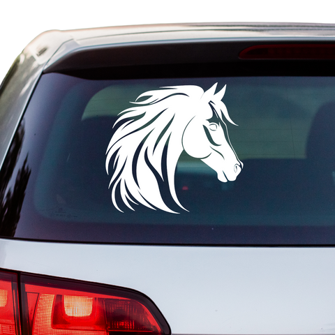 Pferdekopf Aufkleber Nr. 93 - Beispielansicht