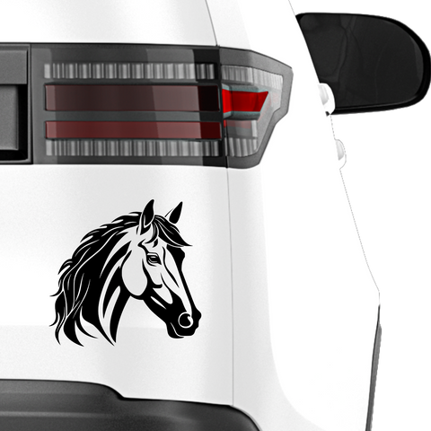 Pferdekopf Aufkleber Nr. 94 - Beispielansicht