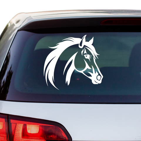 Pferdekopf Aufkleber Nr. 95 - Beispielansicht