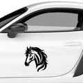 Pferdekopf Aufkleber Nr. 96 - Beispielansicht