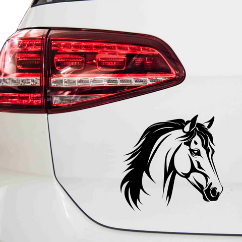 Pferdekopf Aufkleber Nr. 97 - Beispielansicht