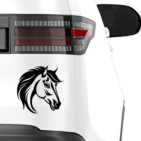 Pferdekopf Aufkleber Nr. 99 - Beispielansicht