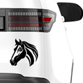 Pferdekopf Aufkleber Nr. 9 - Beispielansicht
