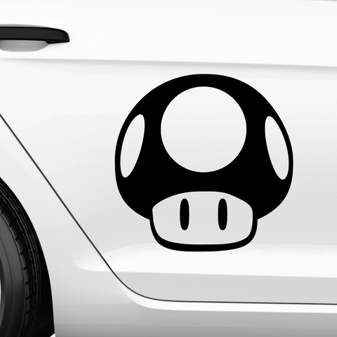 Pilz Aufkleber - Beispielansicht