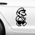 Pixel Mario Aufkleber - Beispielansicht