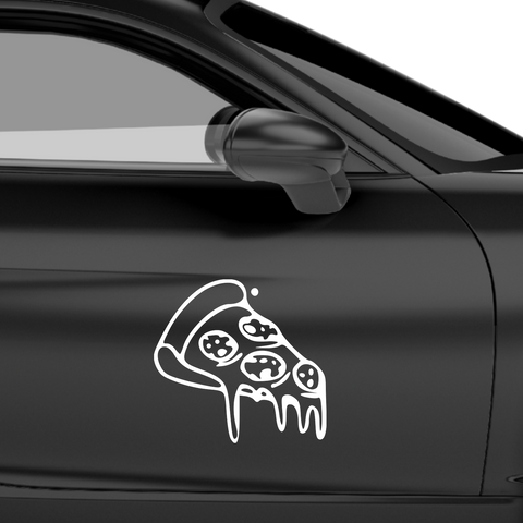 Pizza Slide Aufkleber - Beispielansicht