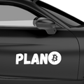 Plan BTC Aufkleber - Beispielansicht