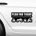 Plan for the day Aufkleber 1.5 - Beispielansicht
