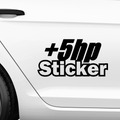Plus 5PS Sticker - Beispielansicht