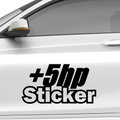 Plus 5PS Sticker - Beispielansicht
