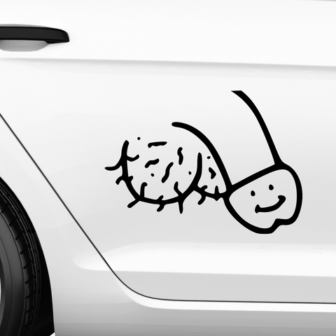 Pnnis Aufkleber - Beispielansicht