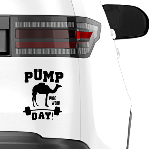 Pump Day Aufkleber - Beispielansicht