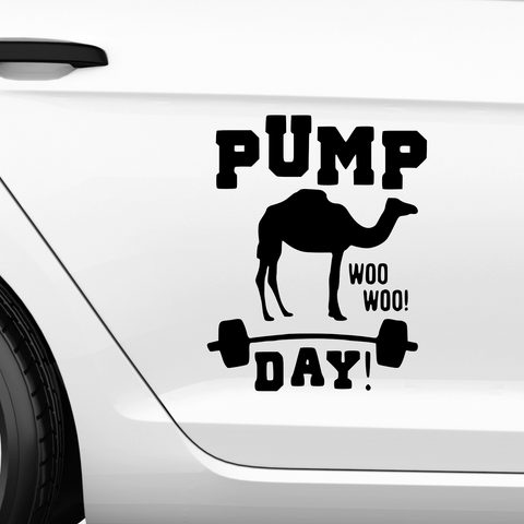 Pump Day Aufkleber - Beispielansicht