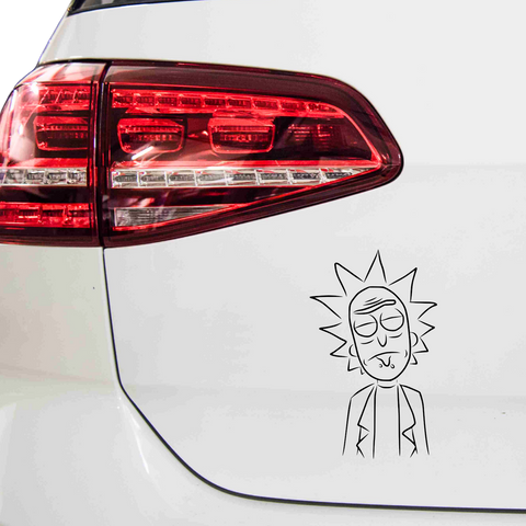 Rick Portrait Aufkleber - Beispielansicht