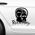 Rick and Morty Aufkleber - Beispielansicht
