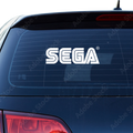 SEGA Logo Aufkleber - Beispielansicht