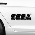 SEGA Logo Aufkleber - Beispielansicht