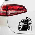 STX Subaru Aufkleber - Beispielansicht