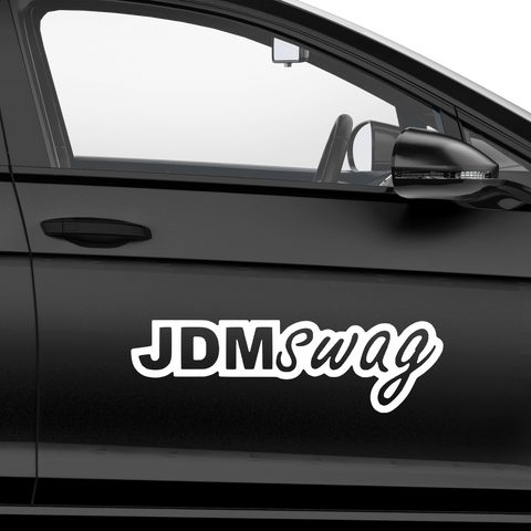 SWAG JDM Aufkleber - Beispielansicht