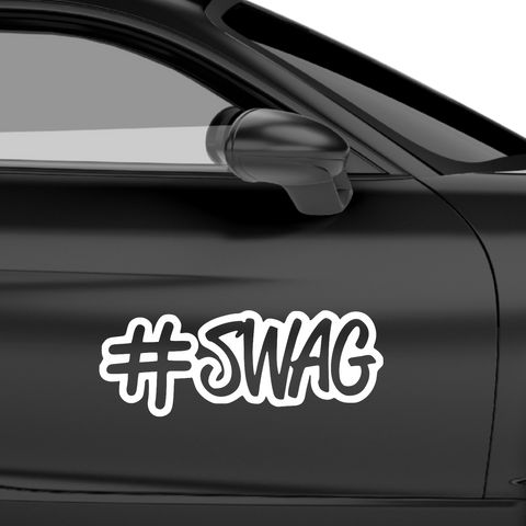 #SWAG Nr.1 Aufkleber - Beispielansicht