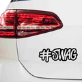 #SWAG Nr.1 Aufkleber - Beispielansicht