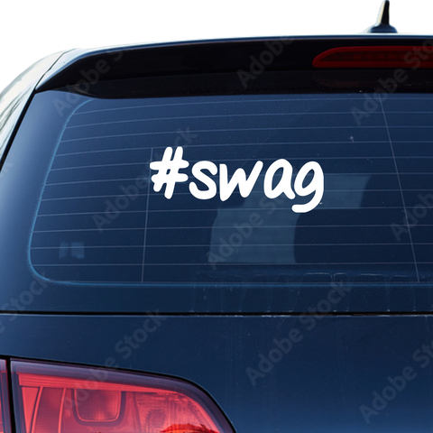 #SWAG Nr.2 Aufkleber - Beispielansicht