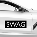 SWAG Schriftzug Nr.1 Aufkleber - Beispielansicht