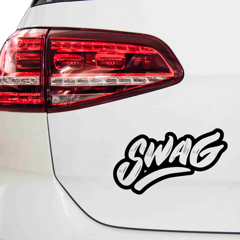 SWAG Schriftzug Nr.2 Aufkleber - Beispielansicht