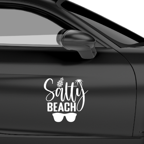 Salty Beach Aufkleber - Beispielansicht