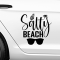 Salty Beach Aufkleber - Beispielansicht