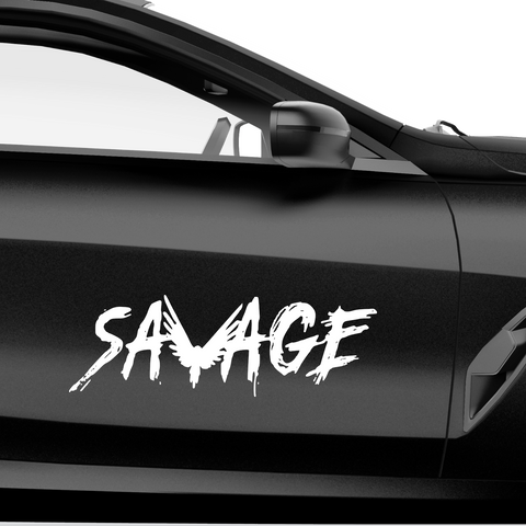 Savage Adler Aufkleber - Beispielansicht
