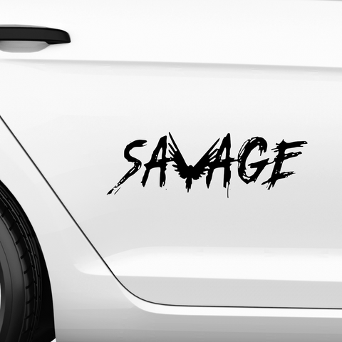 Savage Adler Aufkleber - Beispielansicht