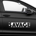 Savage Schriftzug Nr.10 Aufkleber - Beispielansicht