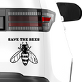 Save the Bees Aufkleber - Beispielansicht