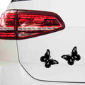 Schmetterling 2er Set Aufkleber - Beispielansicht