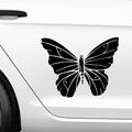 Schmetterling Abstrakt Aufkleber 11 - Beispielansicht