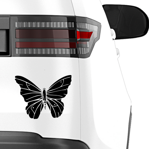 Schmetterling Abstrakt Aufkleber 11 - Beispielansicht