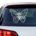 Schmetterling Abstrakt Aufkleber 12 - Beispielansicht