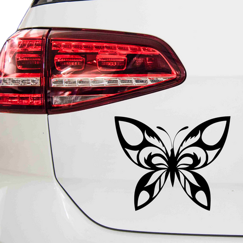 Schmetterling Abstrakt Aufkleber 13 - Beispielansicht