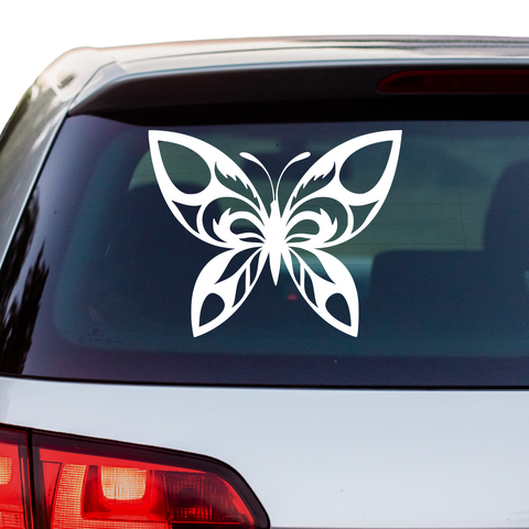 Schmetterling Abstrakt Aufkleber 13 - Beispielansicht