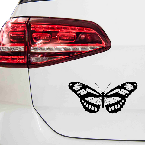 Schmetterling Abstrakt Aufkleber 14 - Beispielansicht