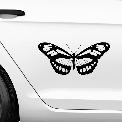 Schmetterling Abstrakt Aufkleber 14 - Beispielansicht