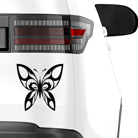 Schmetterling Abstrakt Aufkleber 16 - Beispielansicht